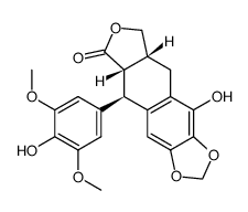 α-Peltatin-B结构式