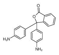 3,3-bis(4-aminophenyl)phthalide结构式
