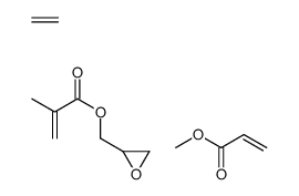 聚(乙烯-co-丙烯酸甲酯-co-甲基丙烯酸缩水甘油酯)结构式