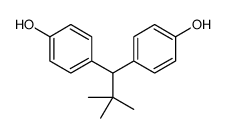 4-[1-(4-hydroxyphenyl)-2,2-dimethylpropyl]phenol Structure