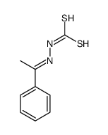 (1-phenylethylideneamino)carbamodithioic acid Structure