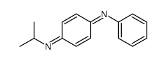 1-N-phenyl-4-N-propan-2-ylcyclohexa-2,5-diene-1,4-diimine结构式