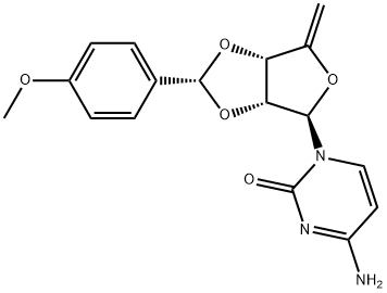 4',5'-Didehydro-5'-deoxy-2'-O,3'-O-[(R)-(4-methoxyphenyl)methylene]cytidine picture