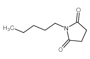 2,5-Pyrrolidinedione,1-pentyl- Structure