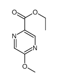 5-甲氧基吡嗪-2-甲酸乙酯结构式