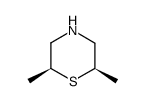 cis-2,6-dimethylthiomorpholine Structure