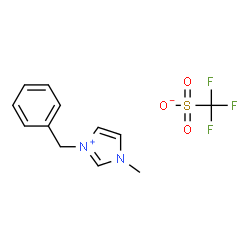 1-苄基-3-甲基咪唑三氟甲磺酸图片