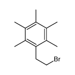 1-(2-溴乙基)-2,3,4,5,6-五甲基苯结构式