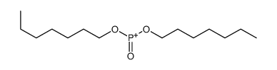 diheptoxy(oxo)phosphanium结构式