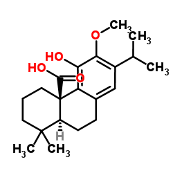 12-O-Methylcarnosic acid structure