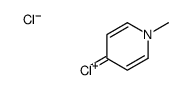 4-chloro-1-methylpyridin-1-ium,chloride Structure