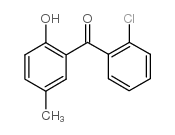 2′-氯-2-羟基-5-甲基二苯甲酮结构式