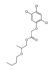 2-丁氧基-2-(2,4,5-三氯苯氧基)乙酸丙酯结构式