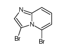 3,5-dibromoimidazo[1,2-a]pyridine Structure
