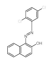 2-Naphthalenol,1-[2-(2,5-dichlorophenyl)diazenyl]- Structure