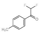 Ethanone,2,2-difluoro-1-(4-methylphenyl)- Structure