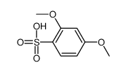 2,4-二甲氧基苯磺酸结构式