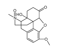 (1S,5R,13R,17S)-17-Hydroxy-10-methoxy-4-methyl-12-oxa-4-azapentacyclo[9.6.1.01,13.05,17.07,18]octadeca-7(18),8,10-trien-14-one 4-oxide结构式