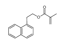 (1-Naphthyl)ethyl Methacrylate Structure