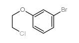 1-溴-3-(2-氯乙氧基)苯结构式