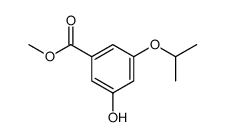 methyl 3-hydroxy-5-isopropoxybenzoate结构式