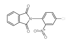 1H-Isoindole-1,3(2H)-dione,2-(4-chloro-2-nitrophenyl)-结构式