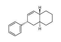(4aS,6S,8aR)-6-phenyl-1,2,3,4,4a,5,6,8a-octahydronaphthalene结构式