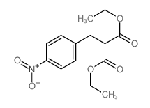 Diethyl 2-(4-nitrobenzyl)malonate Structure