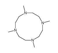 Tetraazatetramethyl-12-crown-4 Structure