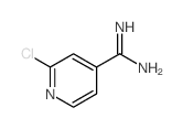 2-氯-4-吡啶羧酰胺结构式