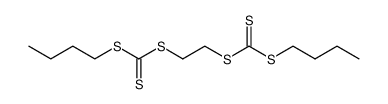 dibutyl ethane-1,2-diyl bis(carbonotrithioate) Structure