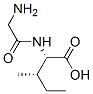 N-Glycyl-DL-isoleucine Structure