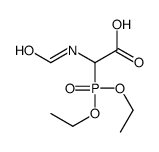 2-diethoxyphosphoryl-2-formamidoacetic acid结构式
