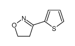 3-(2-thienyl)-2-isoxazoline Structure