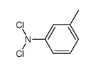 N,N-dichloro-m-toluidine Structure