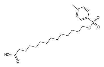 14-(tosyloxy)tetradecanoic acid Structure