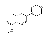 ethyl trans-4-(4-morpholino)-2,3,6-trimethyl-3,4-dihydrobenzoate Structure