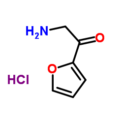2-Amino-1-(2-furyl)ethanone hydrochloride (1:1) Structure