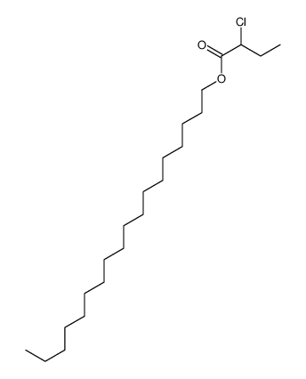 octadecyl 2-chlorobutanoate Structure