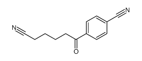 6-(4-CYANOPHENYL)-6-OXOHEXANENITRILE结构式