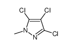 3,4,5-trichloro-1-methylpyrazole结构式