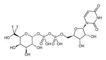 uridine diphosphate galactose, [galactose-6-3h] picture