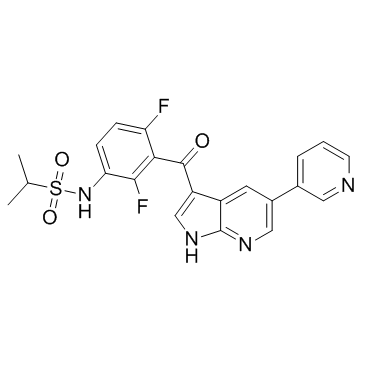 BRAF inhibitor structure
