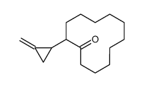 2-(2-methylidenecyclopropyl)cyclododecan-1-one结构式