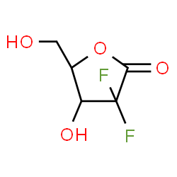 2-desoxy-2,2-difluoro-1-oxoribose结构式