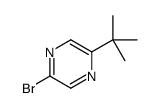 2-bromo-5-tert-butylpyrazine Structure