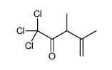 1,1,1-trichloro-3,4-dimethylpent-4-en-2-one Structure