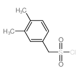 (3,4-二甲基苯基)-甲烷磺酰氯结构式