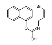 naphthalen-1-yl N-[(E)-3-bromoprop-2-enyl]carbamate结构式