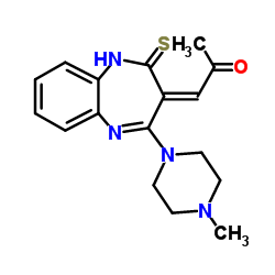 奥兰扎平酮基硫代内酰胺结构式